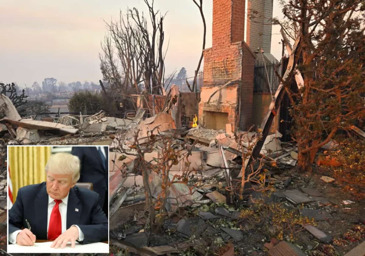 כך סייע טראמפ להאיץ את שיקום לוס אנג'לס אחרי השריפות ההרסניות