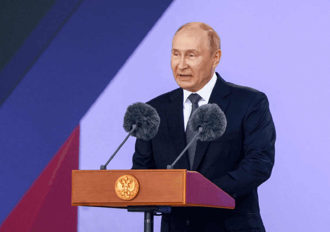 פוטין מאשים את ארה"ב ב"פרובוקציות, הפיכות, איומים וסחיטה"