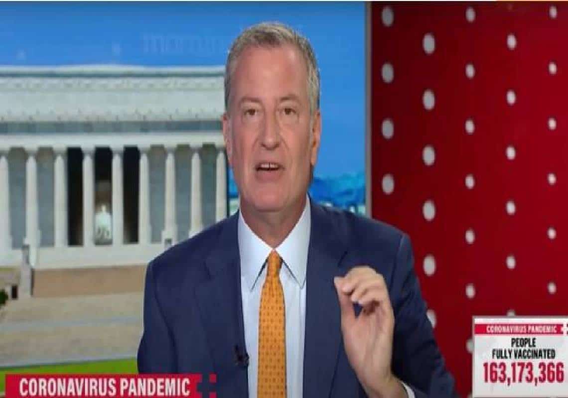 ראש עיריית ניו יורק: "נגמר שלב הבחירה בחיסונים, היינו נחמדים מספיק"