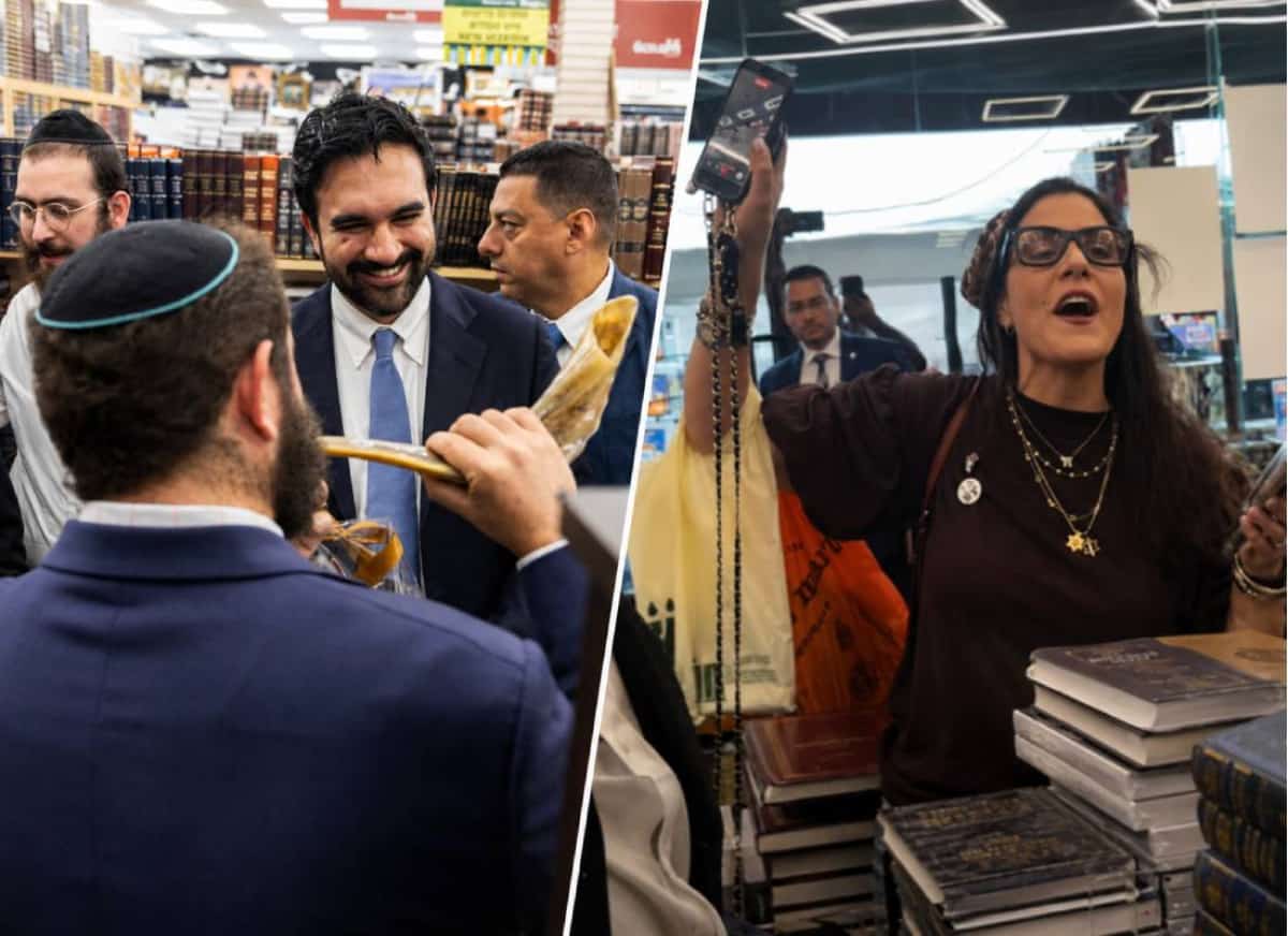 ממדאני נכנס לבורו פארק: הביקור החגיגי הפך לעימות על אנטישמיות