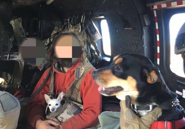 בתום 14 ימים קפואים בהר מבודד: בני זוג וכלביהם חולצו בשלום