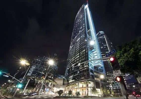 לוס אנג'לס: המלון הגבוה ביותר ממערב למיסיסיפי