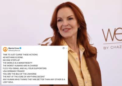 כוכבת 'עקרות בית נואשות' זכתה לתואר הלא מכובד: אנטישמית השבוע