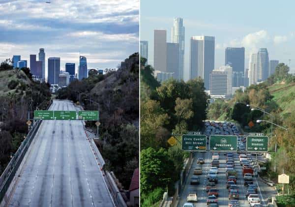 לא הכל שלילי: מגיפת הקורונה גרמה לתופעה שלא נראתה בלוס אנג'לס מזה 40 שנה