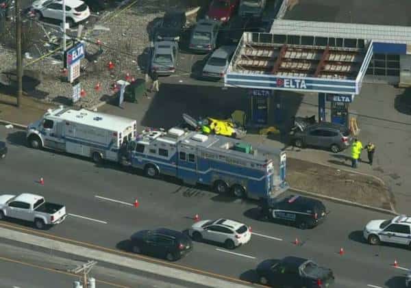 ניו ג'רזי: 3 הרוגים לאחר שנהג תחת השפעת סמים התנגש בתחנת דלק