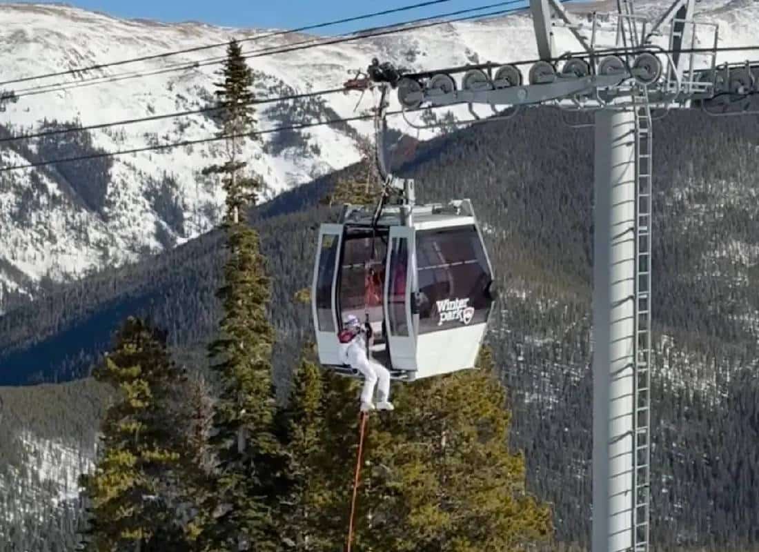 כשהרפתקת סקי הפכה למבצע חילוץ דרמטי: 174 נוסעים נלכדו בגובה רב בקולורדו