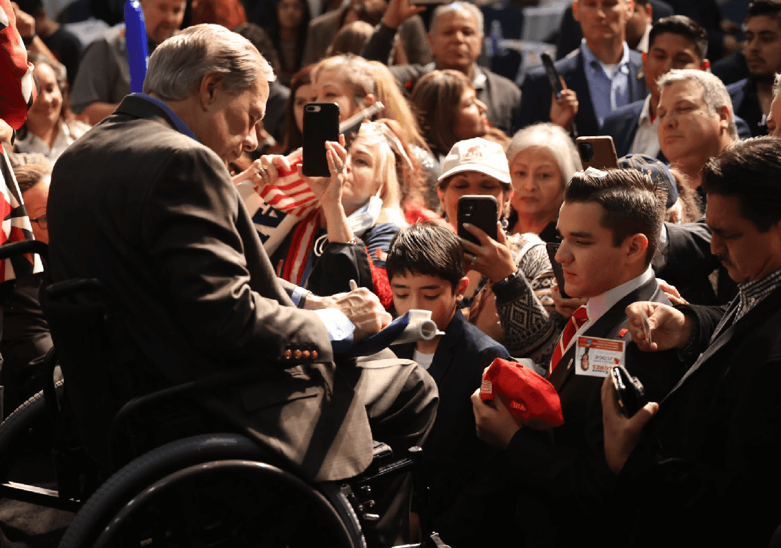 גרג אבוט פתח באופן רשמי את מסע הבחירות לקדנציה שלישית