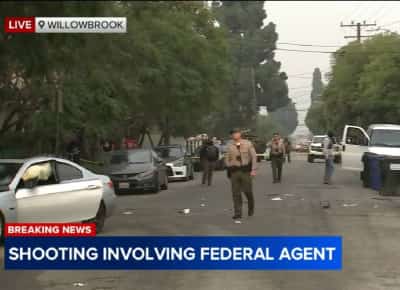 מרדף, ירי ומחאה בלב שכונת מגורים: מבצע הגירה אלים הצית עימות חריג בדרום לוס אנג'לס