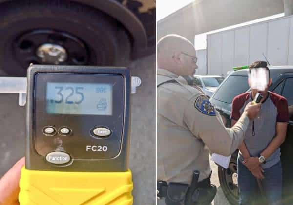 פי 4 מהמותר בחוק: נהג שיכור נמצא ישן במכוניתו באמצע כביש מהיר