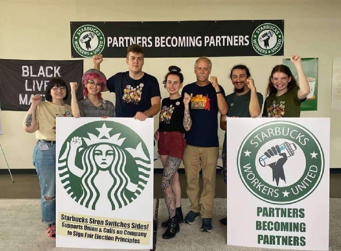 עובדי סטארבקס בעד חמאס: "מפגינים בסולידריות למען פלשתין"