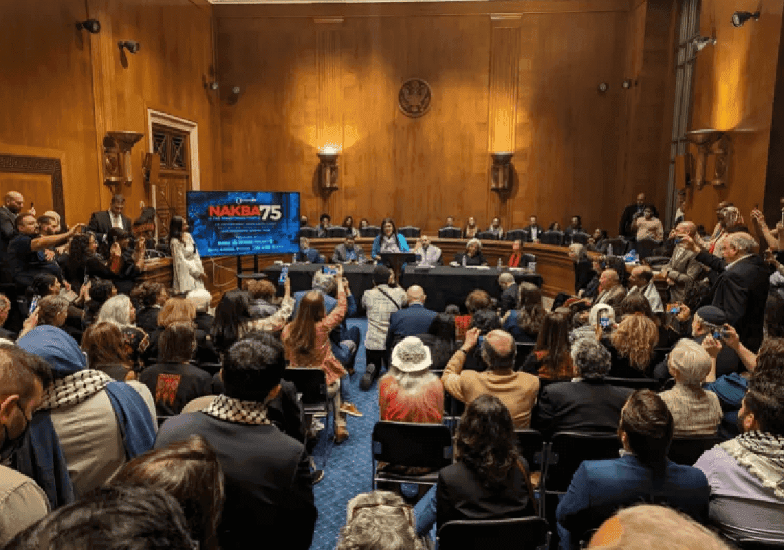 רשידה טליב התעלמה מהאיסור - וערכה בקפיטול אירוע אנטי ישראלי 