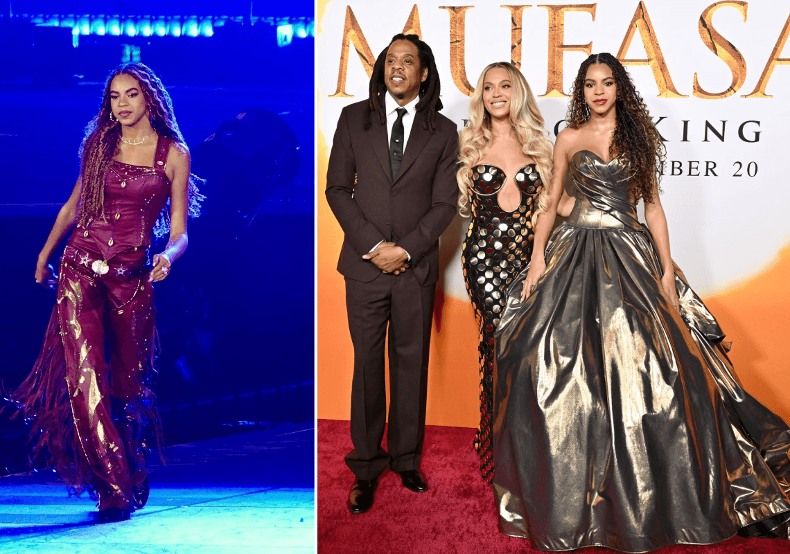 בלו אייבי גונבת את ההצגה: בתה של ביונסה בדרך לקריירת סולו