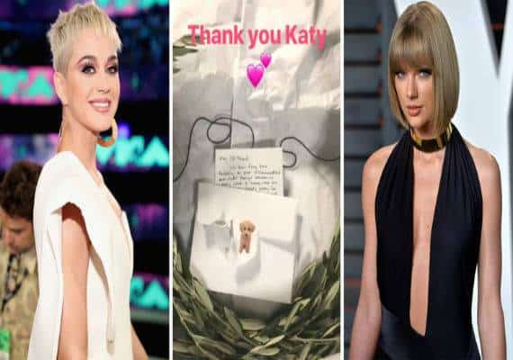 מכתב עם עלה של זית: לאחר שש שנות סכסוך שלחה קייטי פרי התנצלות לטיילור סוויפט 