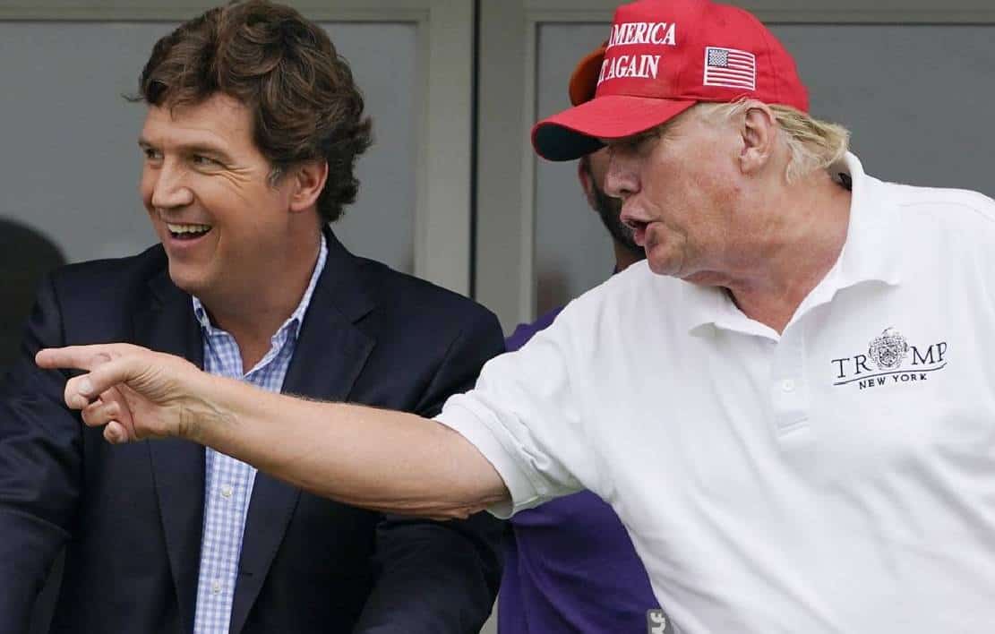 דיווח: "‏מלניה טראמפ רוצה שטאקר קרלסון יהיה סגן הנשיא של דונלד"