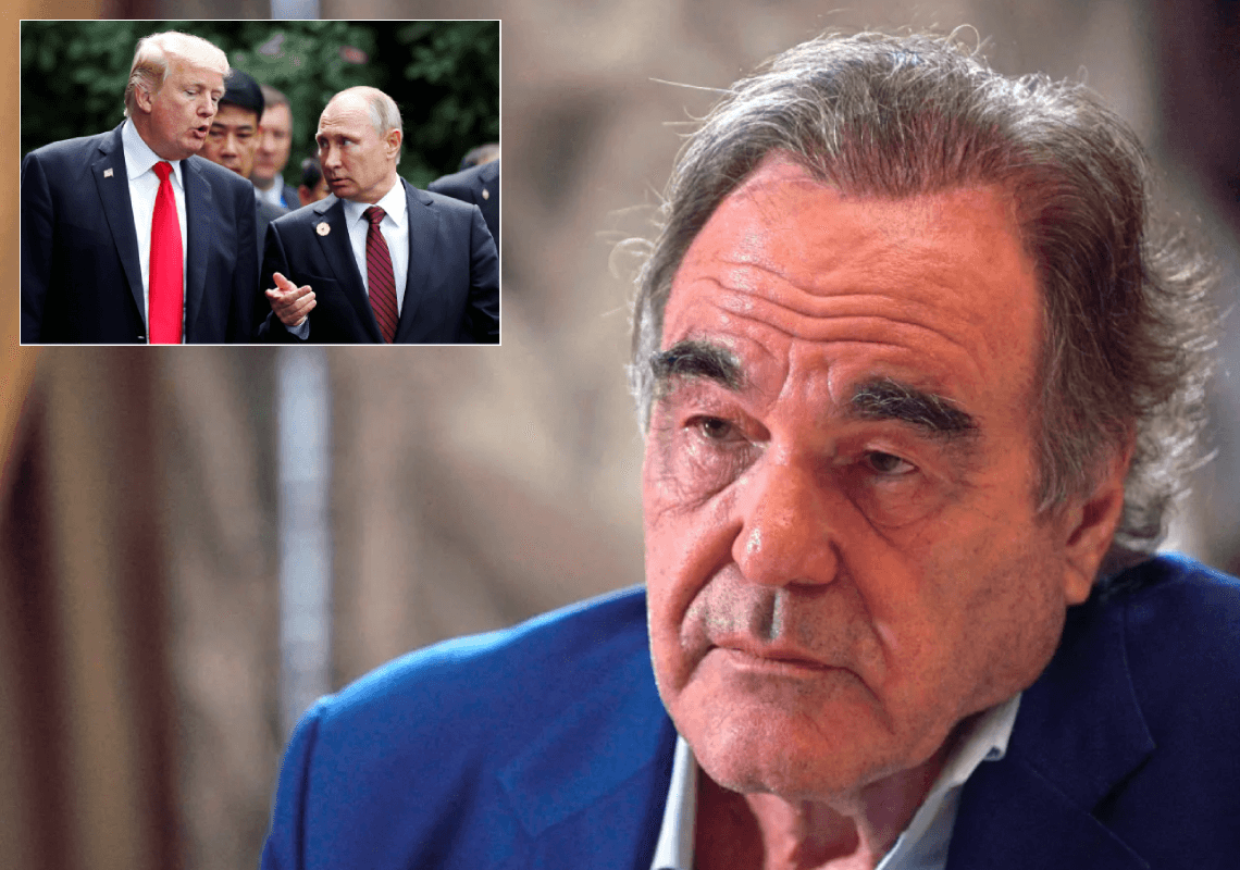 "הם מכרו שקרים לעם האמריקאי": אוליבר סטון יוצא נגד פרשת רוסיה-גייט