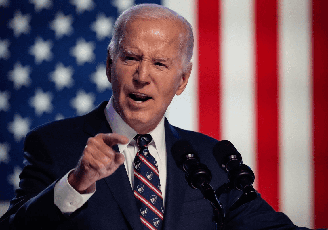 הנשיא ביידן על תומכי טראמפ: "זבל"