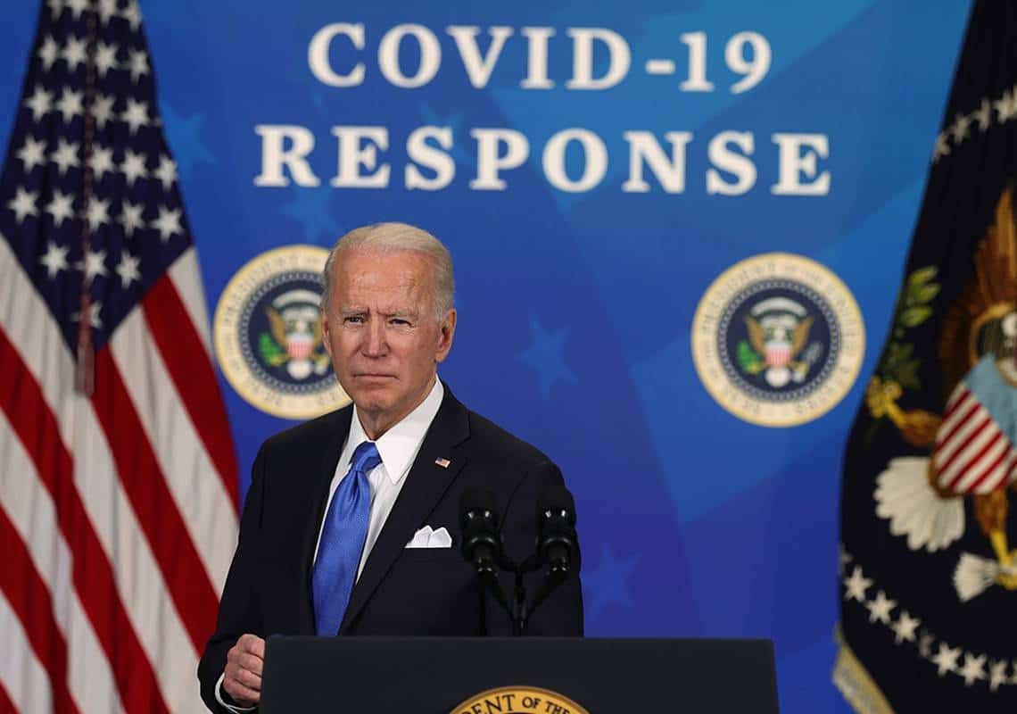 שנה לאחר שהקורונה הוכרזה כמגפה עולמית: הנשיא ביידן "יציג את השלב הבא בתגובת הממשל" בנאומו הראשון מהבית הלבן
