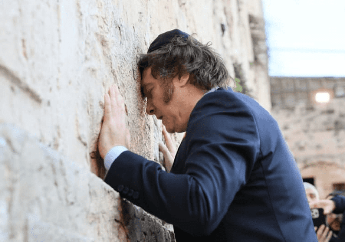 נשיא ארגנטינה חאבייר מיליי זכה ב׳פרס נובל היהודי׳