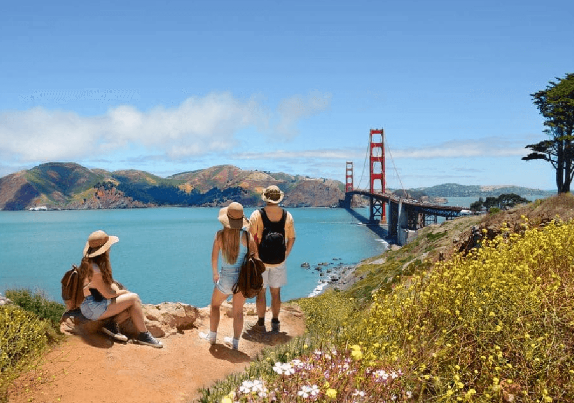 "הרחובות שקטים": קליפורניה חווה צניחה במספר התיירים הבינלאומיים