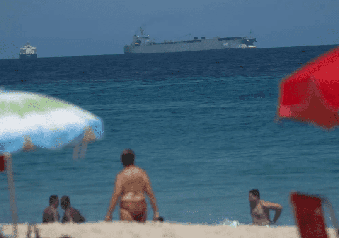 מדאיג: ספינות מלחמה איראניות עוגנות מול חופי ריו דה ז'נרו 