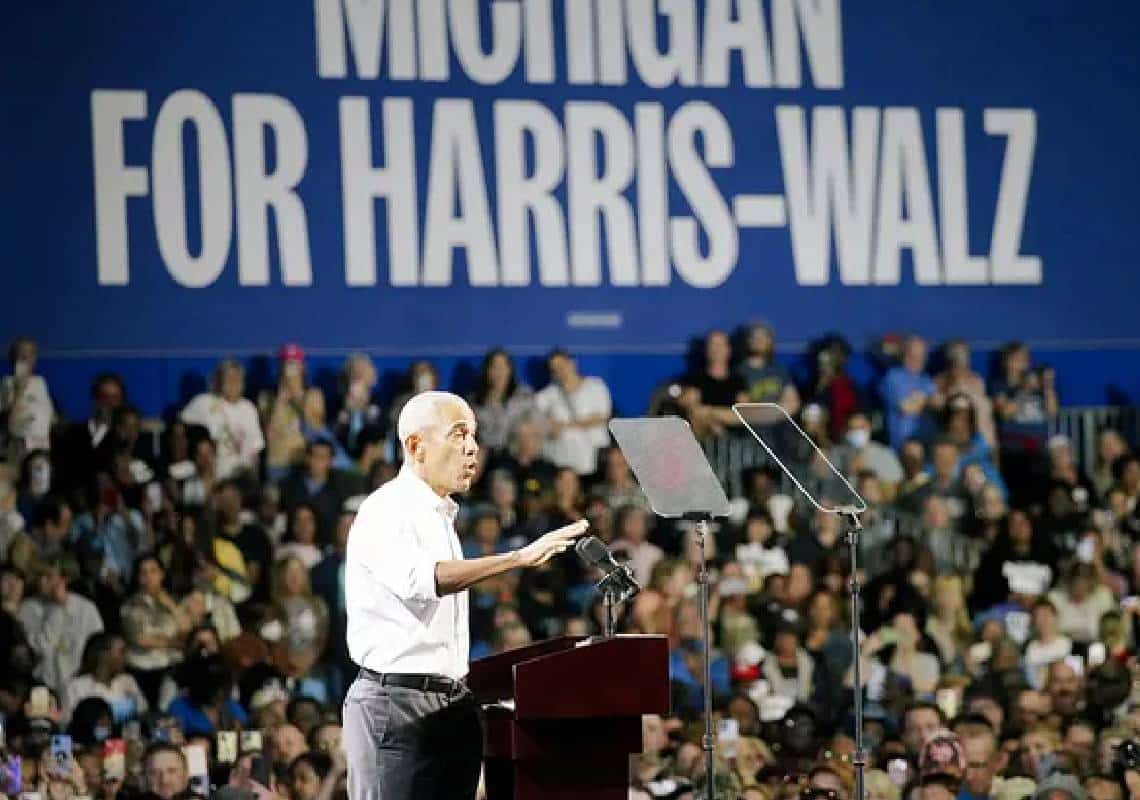 האשם במשבר המהגרים הוא טראמפ - כך לפחות טוען ברק אובמה