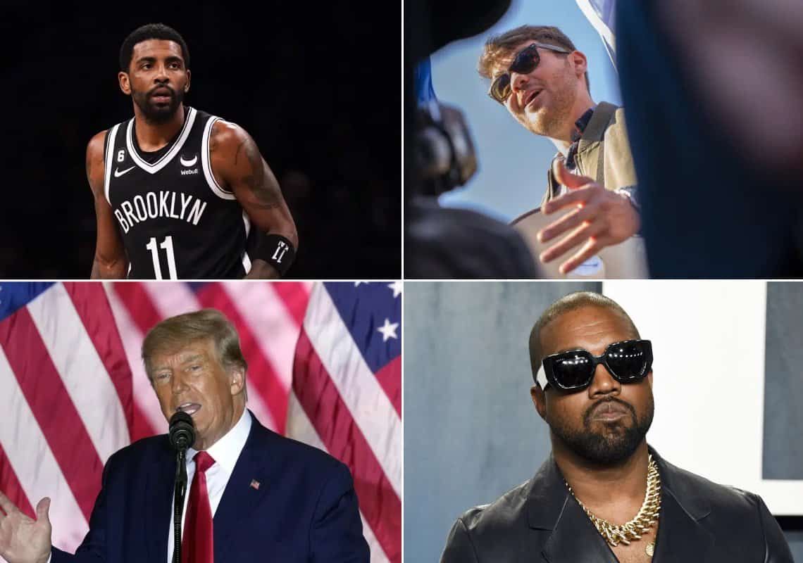 מנרמלים את האנטישמיות: קיירי וקניה הם הנרי פורד וצ'ארלס לינדברג החדשים