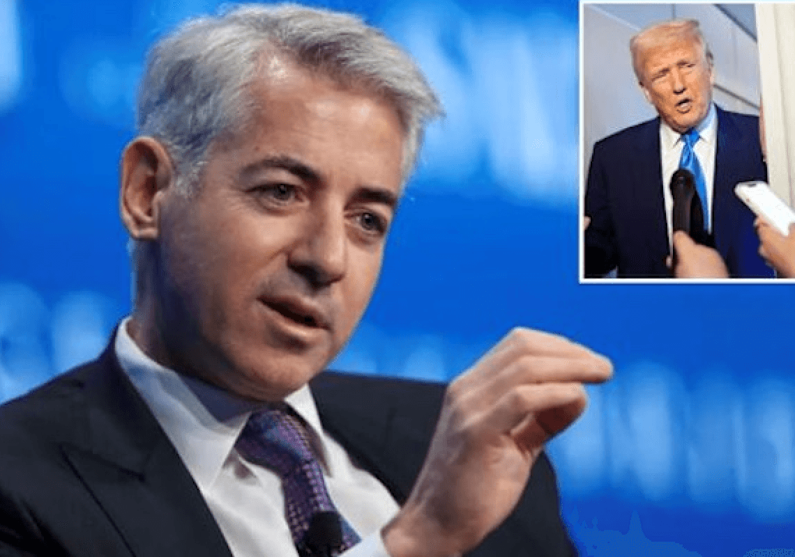 הדמוקרט שתמך בטראמפ - מזהיר כעת מפניו: זה מה שחושב המיליארדר ביל אקמן