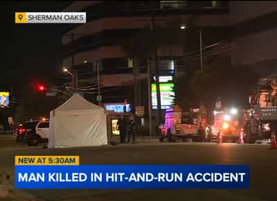 לוס אנג'לס: מוות מול שערי בית החולים בסן פרננדו וואלי - גבר נהרג בתאונת פגע וברח רגע לאחר שהובא לטיפול