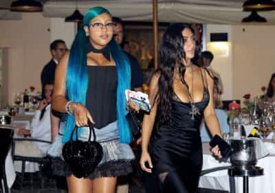 הפירסינג הלא שגרתי של נורת' ווסט חוזר לכותרות - והיא ואמא קים מגיבות