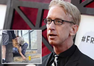 הקומיקאי אנדי דיק אותר מחוסר הכרה בלב הוליווד, ככל הנראה ממנת יתר