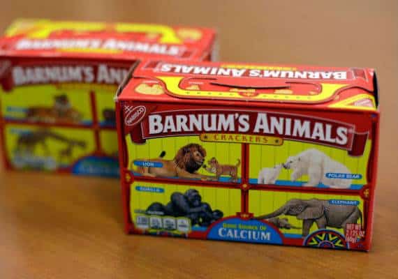 בשביל החיות: אריזת הקרקרים המפורסמים שונתה, ועכשיו הן כבר לא בקרקס