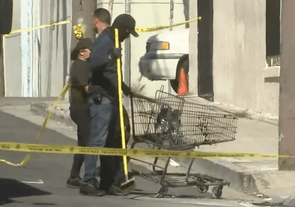 לוס אנג'לס: גופה חרוכה נמצאה בעגלת סופר