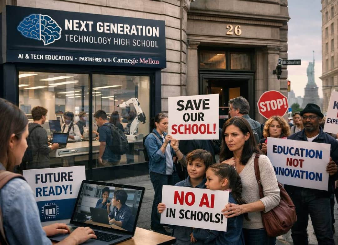 תיכון בינה מלאכותית ראשון בניו יורק: חדשנות חינוכית או ניסוי מסוכן על תלמידים